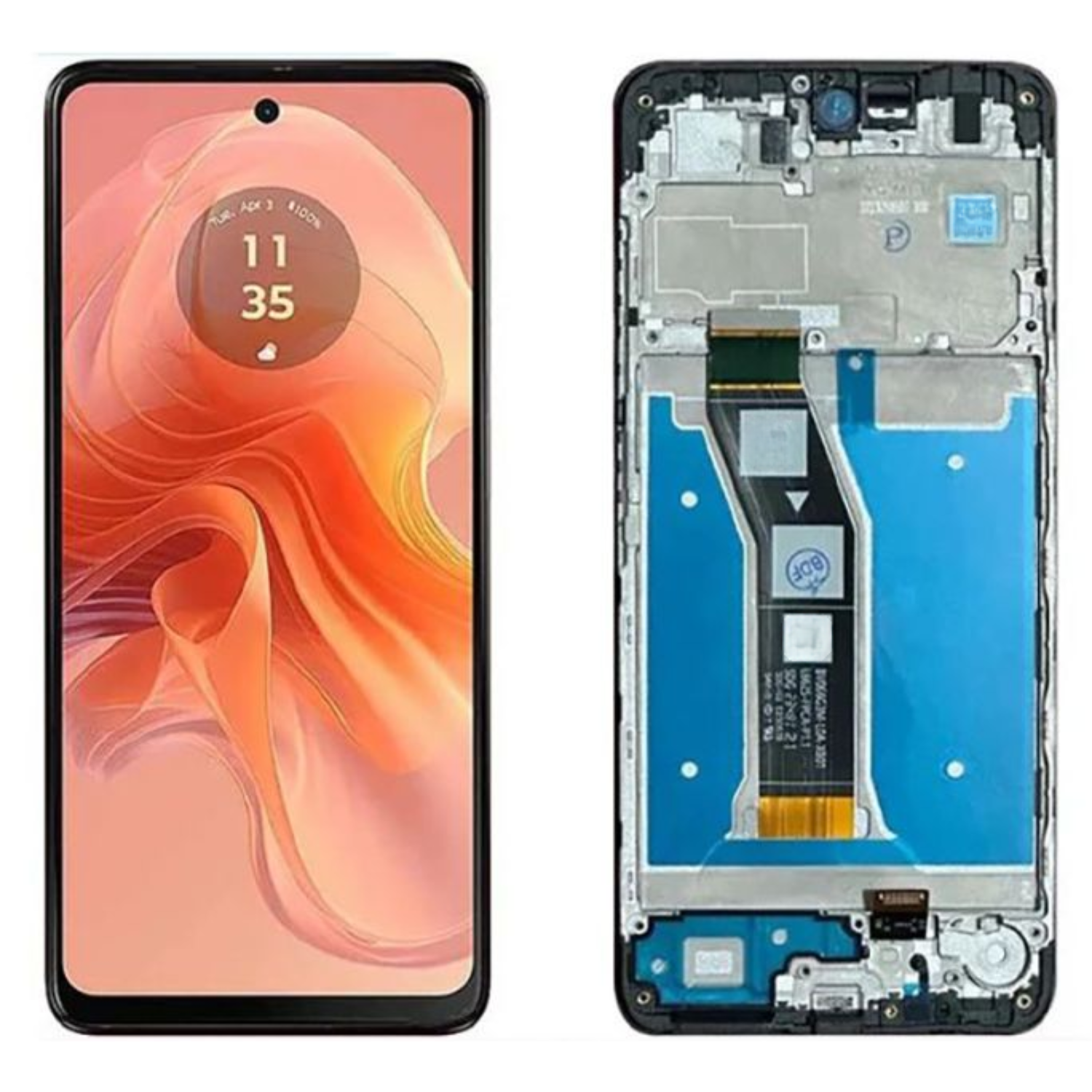 Pantalla Display Motorola Moto G04 OEM Con Marco