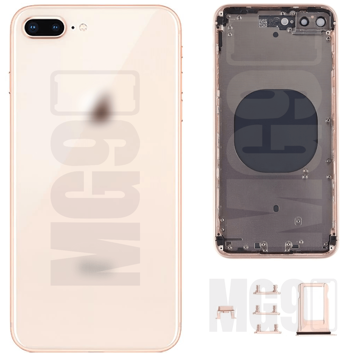 iPhone 8 Plus Chasis, marco, charola y botones