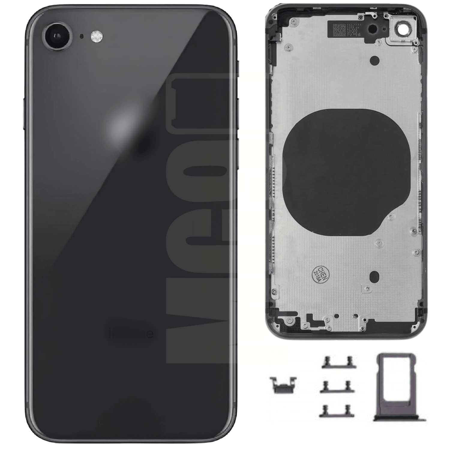 iPhone 8 Chasis, marco, charola y botones