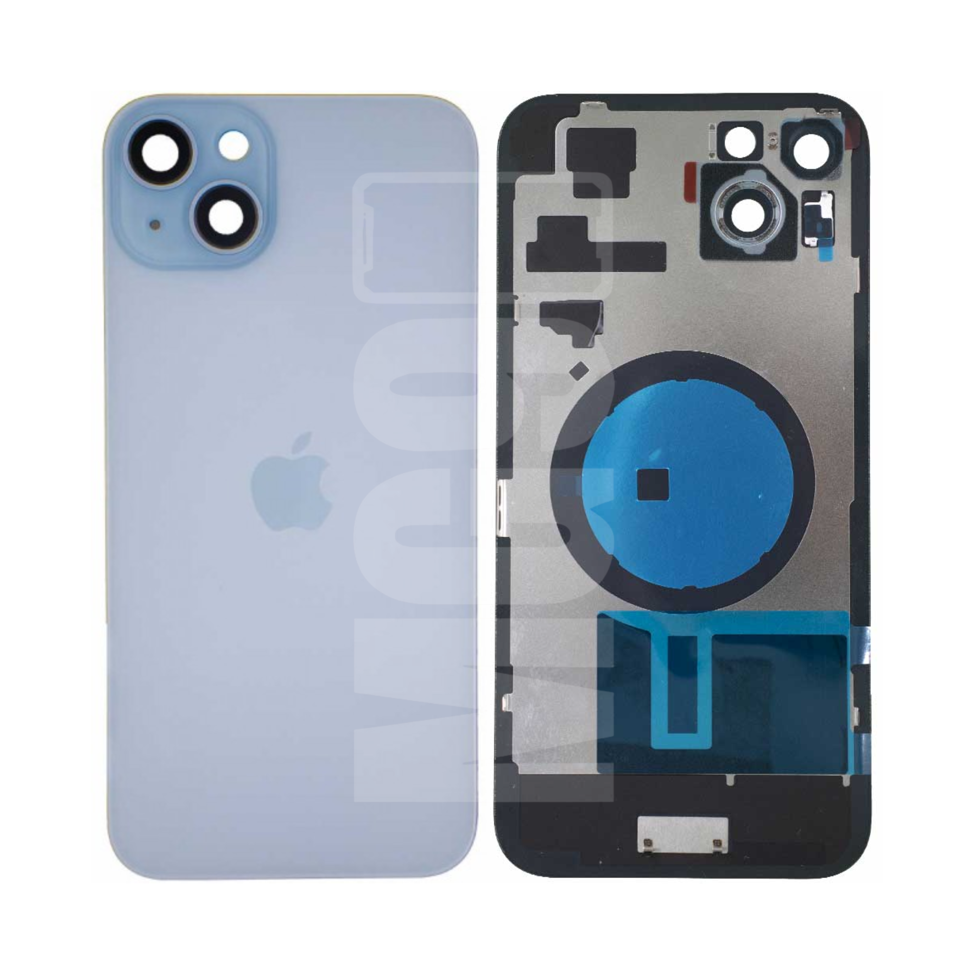 Tapa Apple iPhone 15 Con Cristal Y Grapa